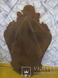 Настенное зеркало винтаж дерево грунт 76 cm x 42 cm, фото №8
