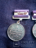 Две медали " За успехи в народном хозяйстве СССР", фото №5