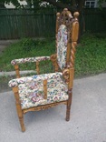 Дубовий стілець у стилі Генріха ІІІ, фото №3