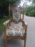 Дубовий стілець у стилі Генріха ІІІ, фото №4