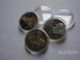 Капсулы для монет 35,2mm для монет 5 грн нейзильбер НБУ, фото №4