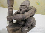 Деревянный Индеец из Южной Америки  27 см., фото №10