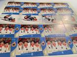 Лист почтовых марок Сборная по биатлону Спорт надпечатка Золотая Эстафета, фото №4