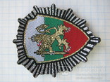 Bulgaria police badge = patch capbadge for baseball cap but not for peaked cap кокарда, фото №3