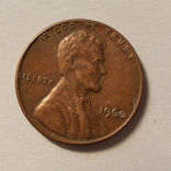 США 1 цент 1960года. Без обозначения монетного двора, фото №2