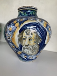 Старинная ваза, Италия, майолика, фото №2