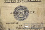 $1 доллар США 1935-E, фото №3