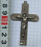 Крест большой, серебро., фото №6