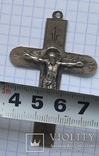 Крест большой, серебро., фото №7