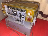 Радиостанция Р-143 с родным стационарным б.п,ключем и гарнитурой на пломбах, фото №3