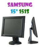 Монитор 15" Samsung 151B  В  хорошем рабочем состоянии. Матрица без дефектов., фото №2