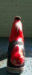 Лошадка прессопилки росписаная цветами, чёрная. Советская, 10#11 см ., фото №13
