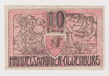 10 пфеннингов ,Германия,1 декабря 1918 года,Oldenburg, фото №2