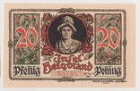 20 пфеннингов,Германия,Helgoland,апрель 1921 года, фото №3