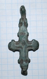 Цельнолитой крест по форме энколпиона., фото №2