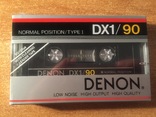 Кассета Denon DX1/90 аудиокассета, фото №2