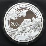 300 юань 2008 года. Игры XXIX олимпиады в Пекине. Канат. Серебро 1 кг. Китай., фото №6