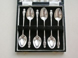 Ложки c апостолом Петром 1910 год. Серебро 925 п. (sterling silver). Англия, фото №2