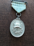 Медаль «За 25 лет в службы в пожарной команде». Выпуск 1918-1936 гг. Бавария, Германия., фото №3