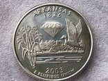 25 центов сша 2003 г. Серебро, фото №2