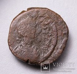 Юстиніан І (527-565р.), 40 нумміїв (1 фоліс), м.Константинополь, 527-538р., фото №9