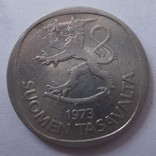 Финляндия 1 марка 1973 года., фото №3