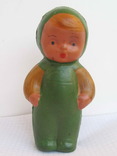 Резиновая игрушка СССР мальчик, фото №2