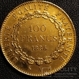 100 франков 1886г.Франция., фото №5