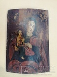 Народная икона Богородица большого размера. 53,5х37см., фото №3