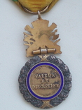 Медаль За военные заслуги Франция серебро, фото №5
