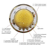 Беспроводной микрофон караоке Bluetooth K-318 с подсветкой, фото №4