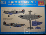 Английский самолет Spitfire Mk.VII от ICM в 1/48, фото №3
