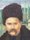 Портрет Т.Шевченко в старой резной раме, фото №6