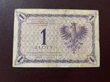 1 злотий 1919 Польща, фото №2