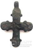 Крест КР криновидный с распятием (2_219), фото №3