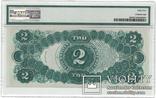 USA США 2 доллара 1917 UNC large size banknote PMG 55, фото №3