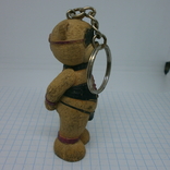 Брелок Мишка Тедди в сексуальном белье. 75мм, фото №5