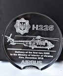 Сувенир Передача МВД Украины от Франции 2 вертолетов AIRBUS H225 2018г, фото №11