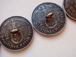 Серебряные пуговицы из монет, фото №8
