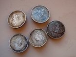Серебряные пуговицы из монет, фото №10