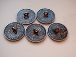 Серебряные пуговицы из монет, фото №11