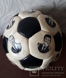 Футбольный Мяч с Фото и Автографами , ДИНАМО - КИЕВ 1985 год, фото №5