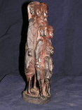 Деревянная фигурка " Семья Массаи" , 60-е, Кения., фото №5
