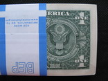 1 долар США 2017рік UNC (1 корінець 100 доларів номер в номер), фото №10