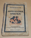 Воровский "Литературные очерки" 1923 год, фото №2