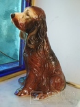 Собака щенок сеттер большая коллекционная копилка 31 см, фото №4