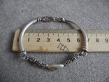 Серебряный браслет ( серебро 925 пр, вес 10,5 гр), фото №7
