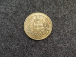 100 франков 1904 года Монако UNC золото 32,25 гр. 900', фото №3