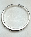 Кольцо, позолота, циркон, фото №5