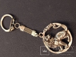 Лев бронза брелок кулон коллекционная миниатюра, фото №4